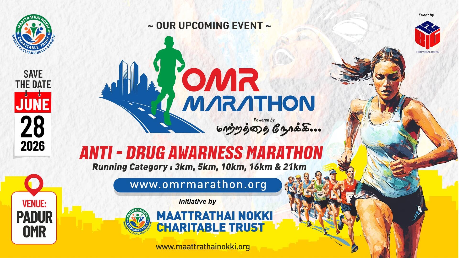 OMR Marathon 2026 — Anti Drug Awareness Marathon